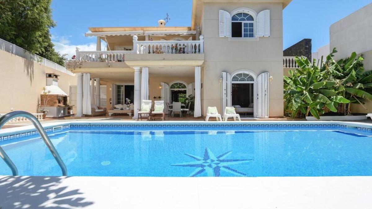 Villa La Concha Beachfront Heated Pool Playa Honda  Bagian luar foto