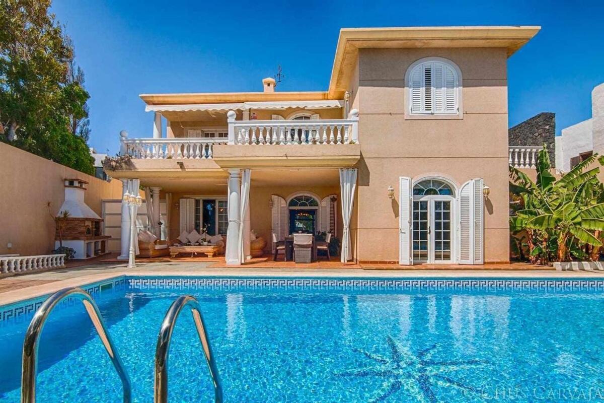 Villa La Concha Beachfront Heated Pool Playa Honda  Bagian luar foto